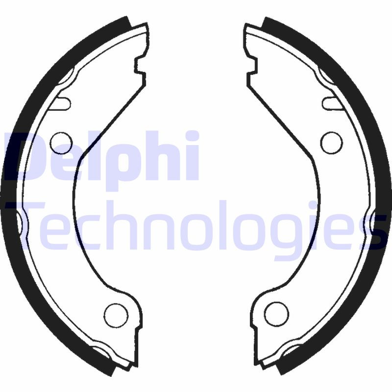 DELPHI Bremsbackensatz, Feststellbremse