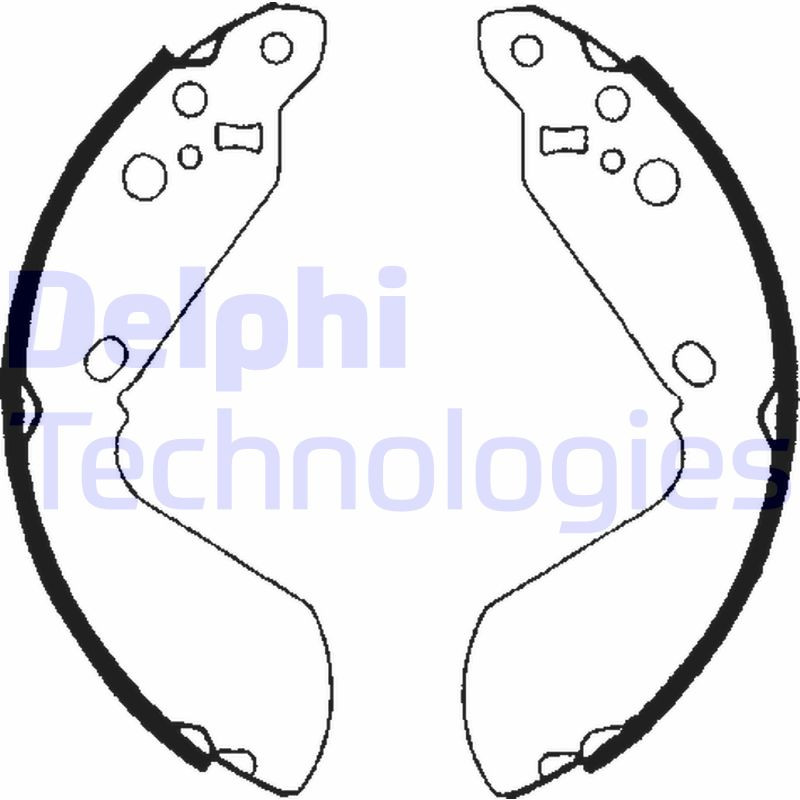 DELPHI Bremsbackensatz