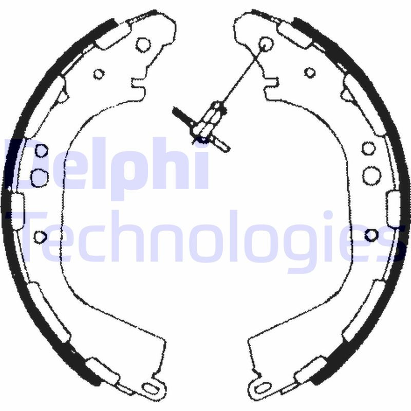 DELPHI Bremsbackensatz