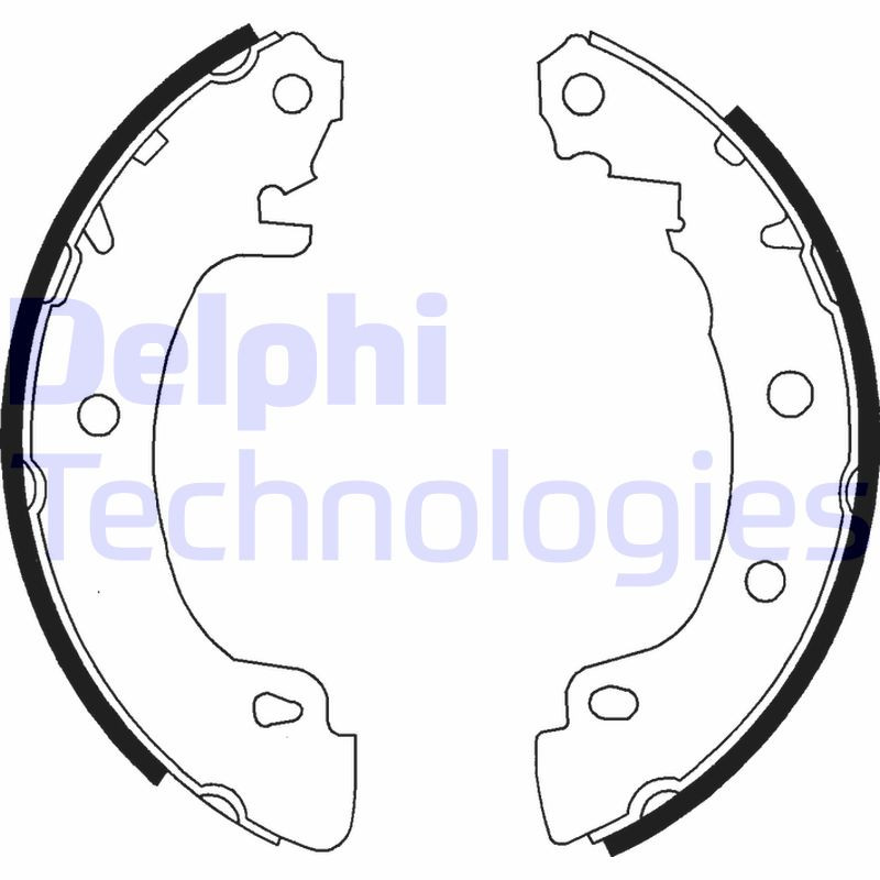 DELPHI Bremsbackensatz