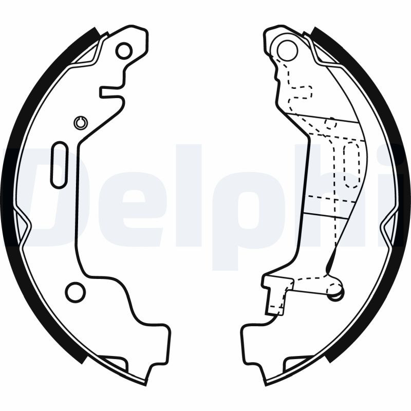 DELPHI Bremsbackensatz