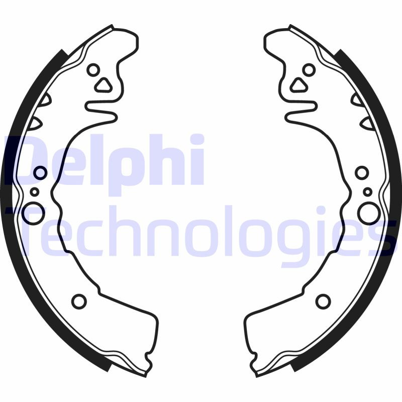 DELPHI Bremsbackensatz