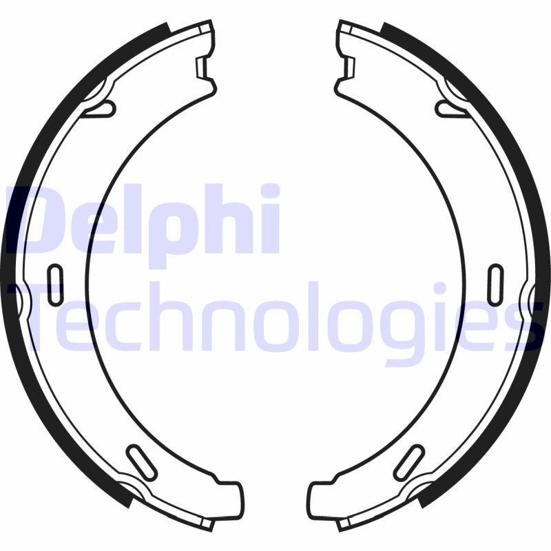 DELPHI Bremsbackensatz, Feststellbremse