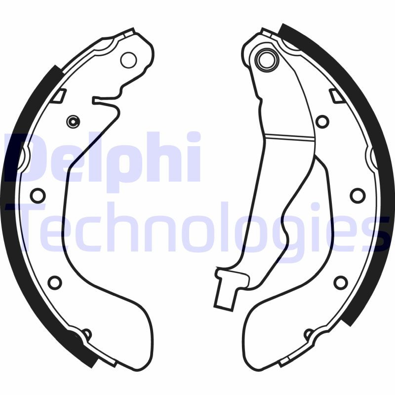 DELPHI Bremsbackensatz