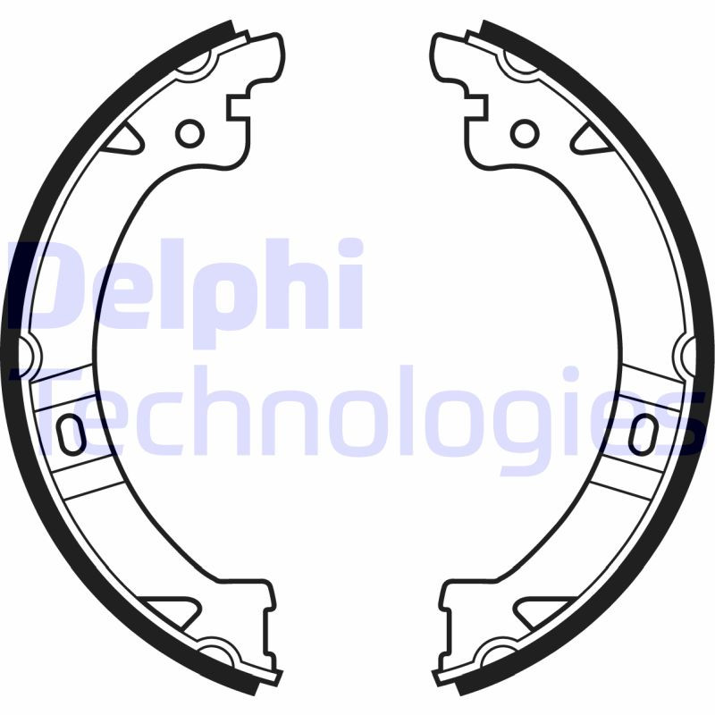 DELPHI Bremsbackensatz, Feststellbremse