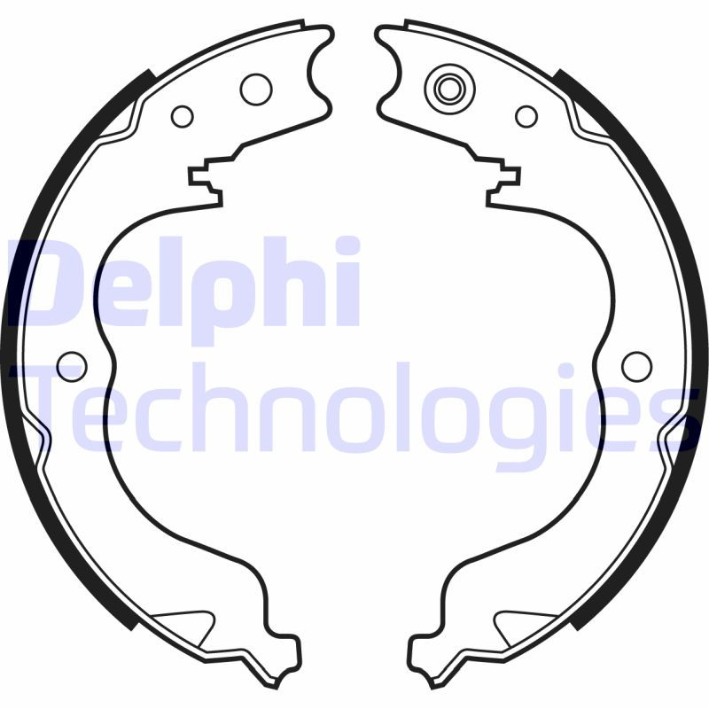 DELPHI Bremsbackensatz, Feststellbremse