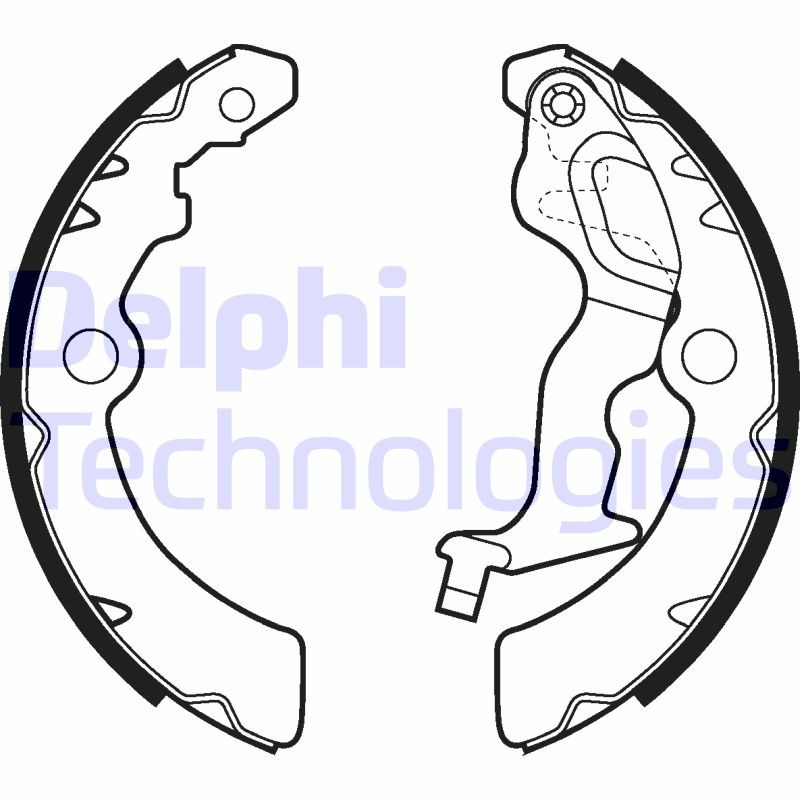 DELPHI Bremsbackensatz