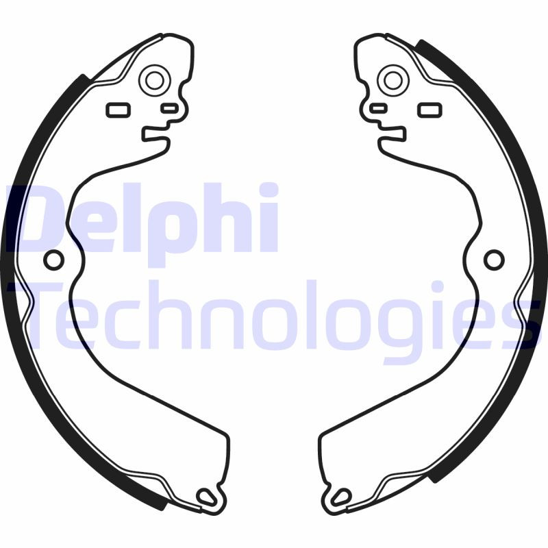 DELPHI Bremsbackensatz