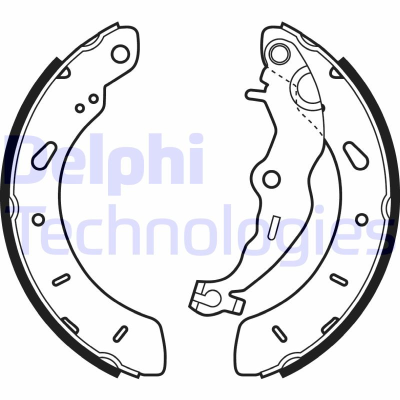 DELPHI Bremsbackensatz