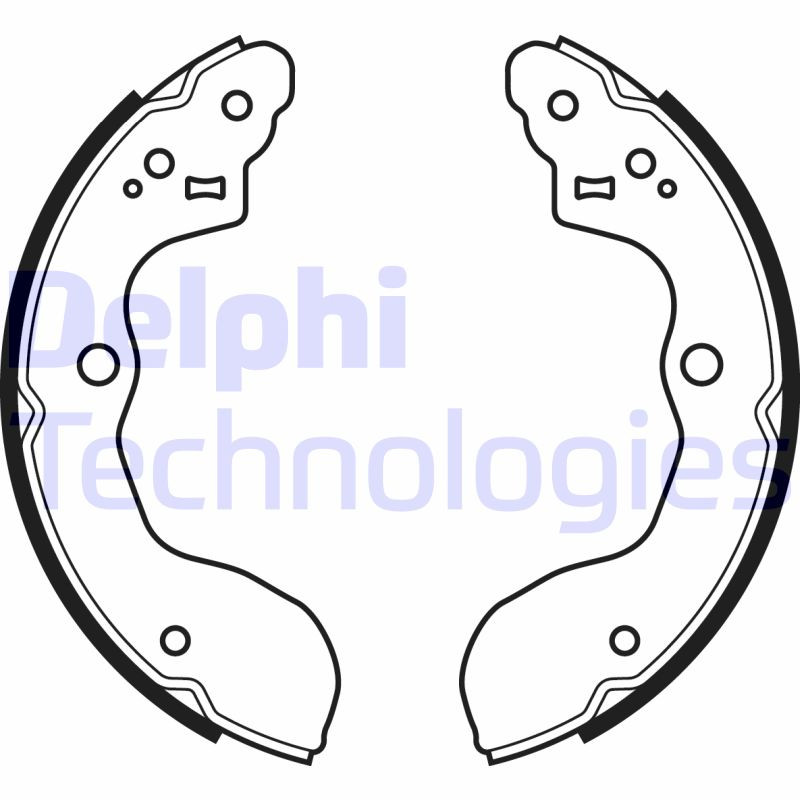 DELPHI Bremsbackensatz