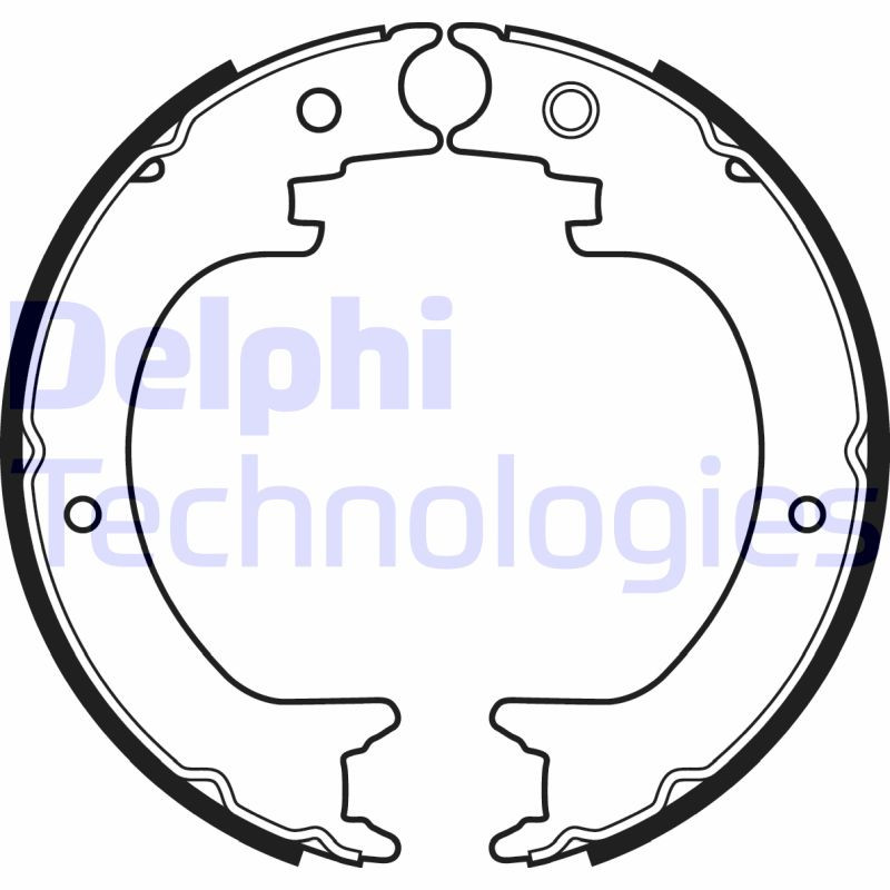 DELPHI Bremsbackensatz, Feststellbremse