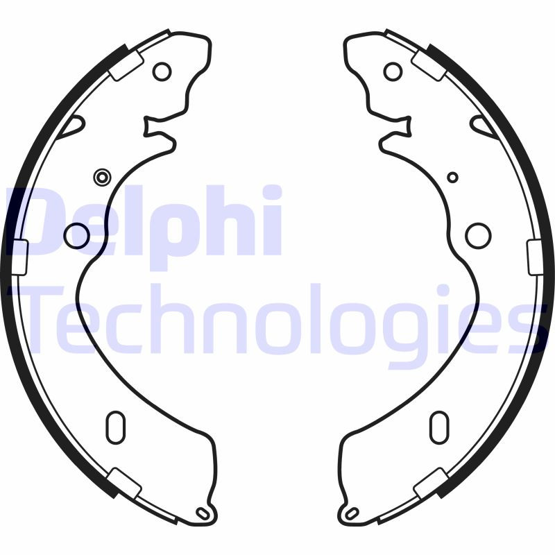 DELPHI Bremsbackensatz