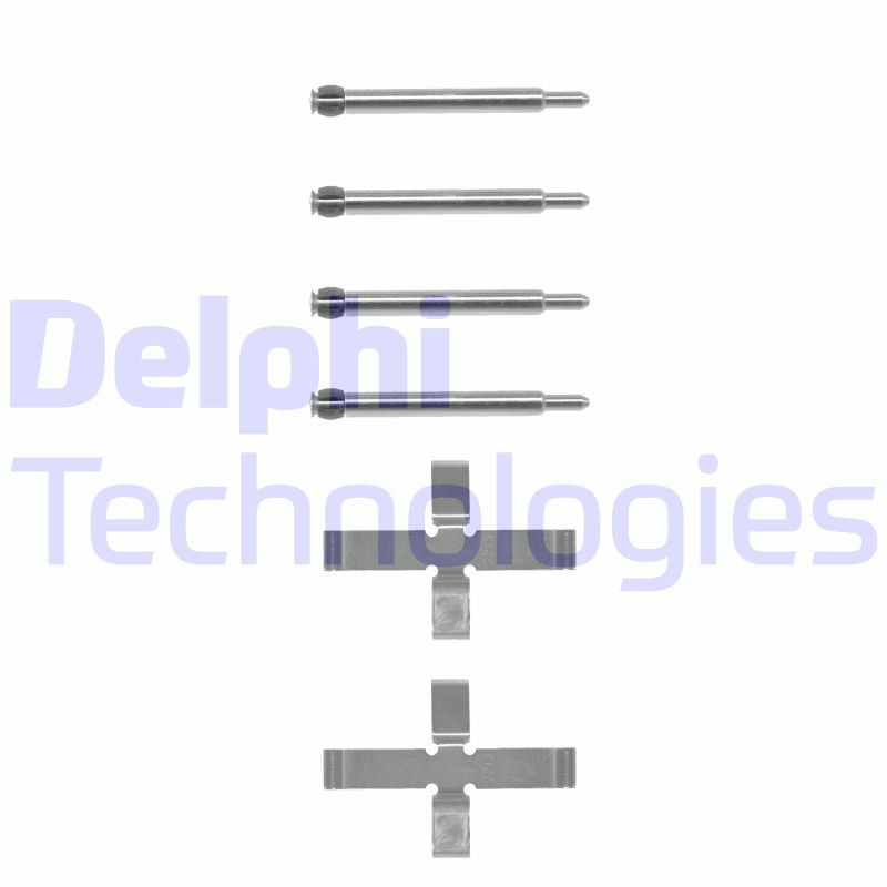 DELPHI Zubehörsatz, Scheibenbremsbelag