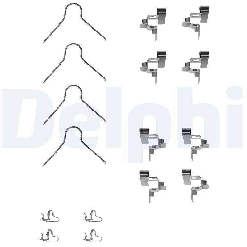 DELPHI Zubehörsatz, Scheibenbremsbelag