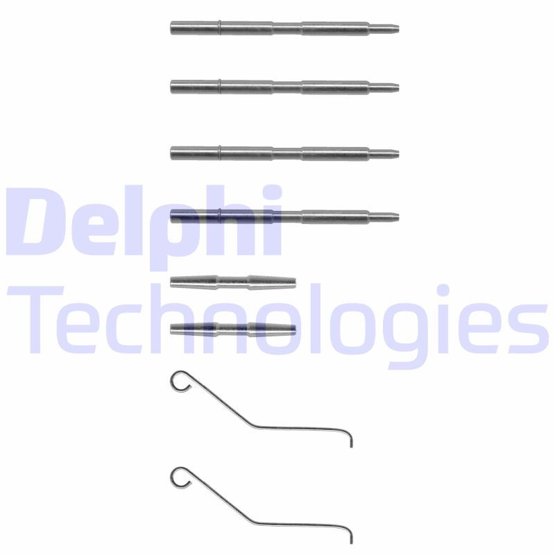 DELPHI Zubehörsatz, Scheibenbremsbelag