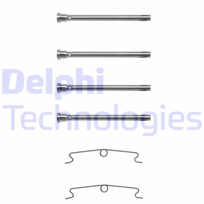 DELPHI Zubehörsatz, Scheibenbremsbelag