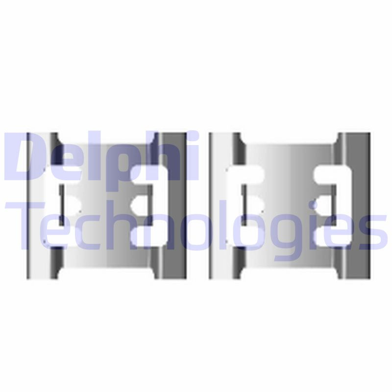 DELPHI Zubehörsatz, Scheibenbremsbelag