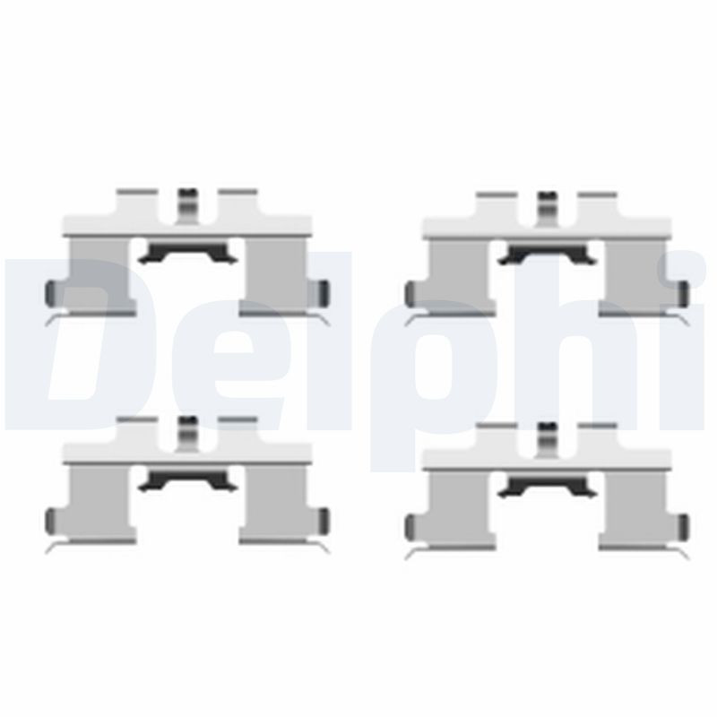 DELPHI Zubehörsatz, Scheibenbremsbelag
