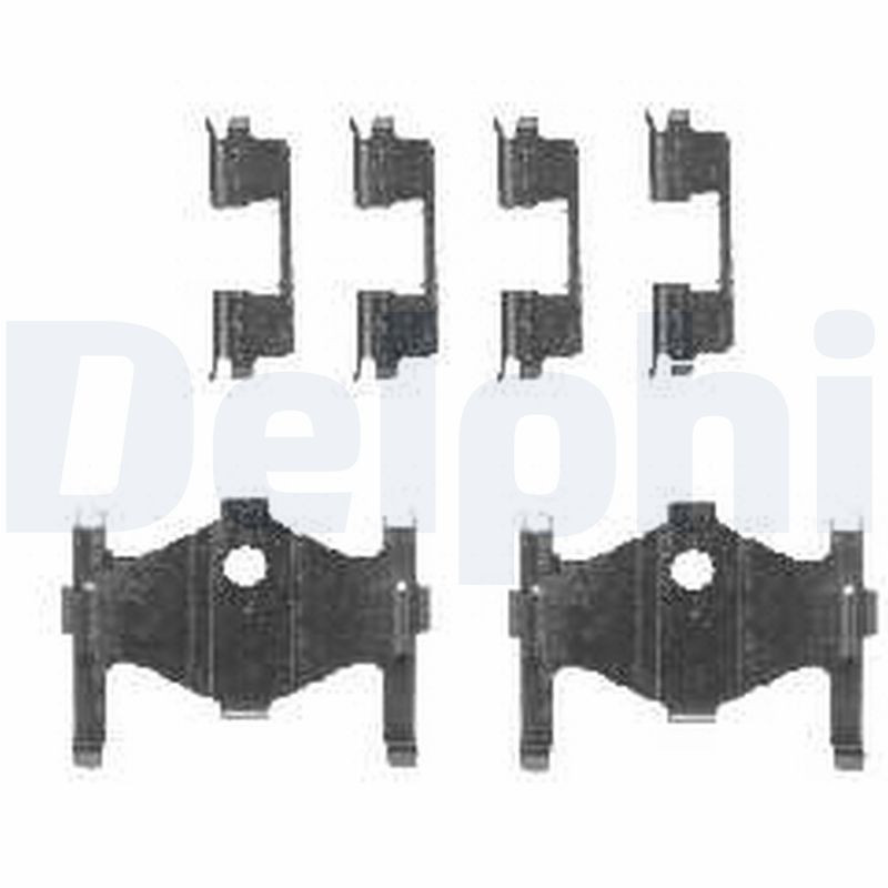 DELPHI Zubehörsatz, Scheibenbremsbelag