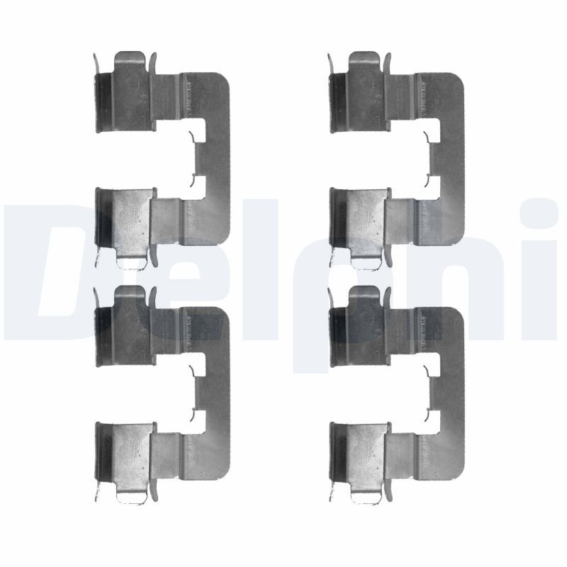 DELPHI Zubehörsatz, Scheibenbremsbelag