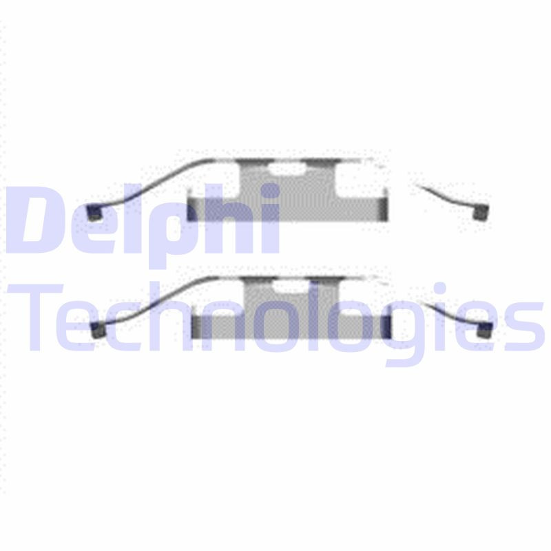 DELPHI Zubehörsatz, Scheibenbremsbelag