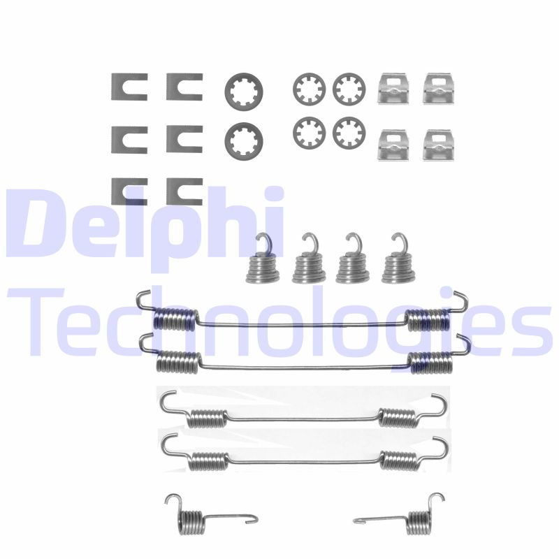 DELPHI Zubehörsatz, Bremsbacken