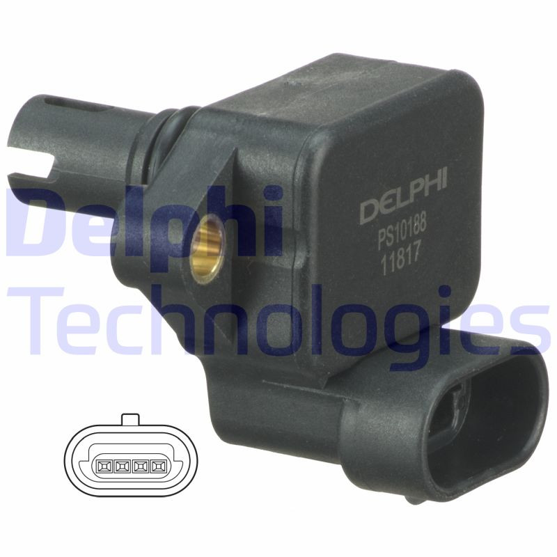 DELPHI Sensor, Saugrohrdruck