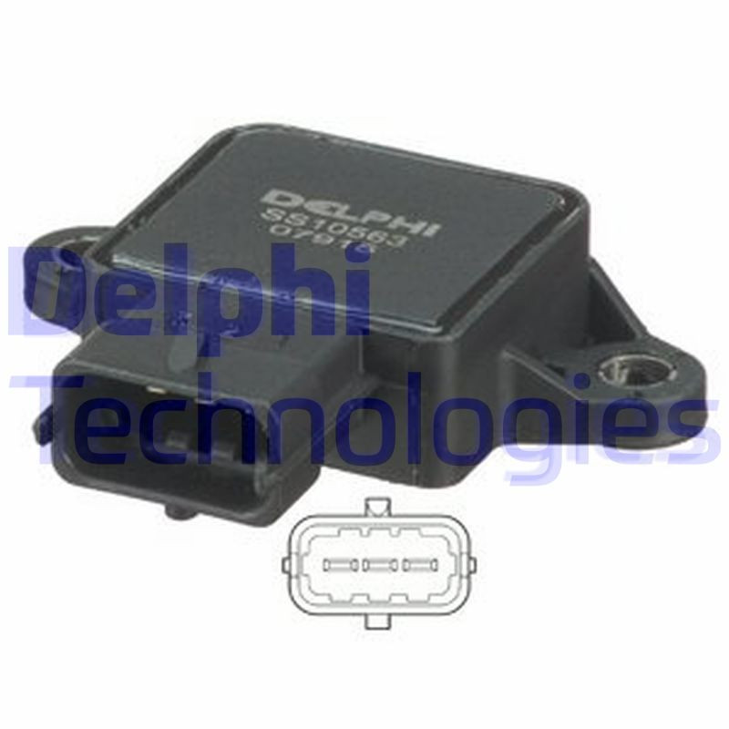 DELPHI Sensor, Drosselklappenstellung