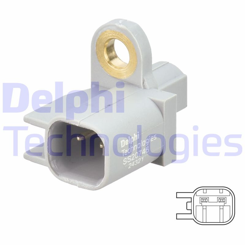 DELPHI Sensor, Raddrehzahl