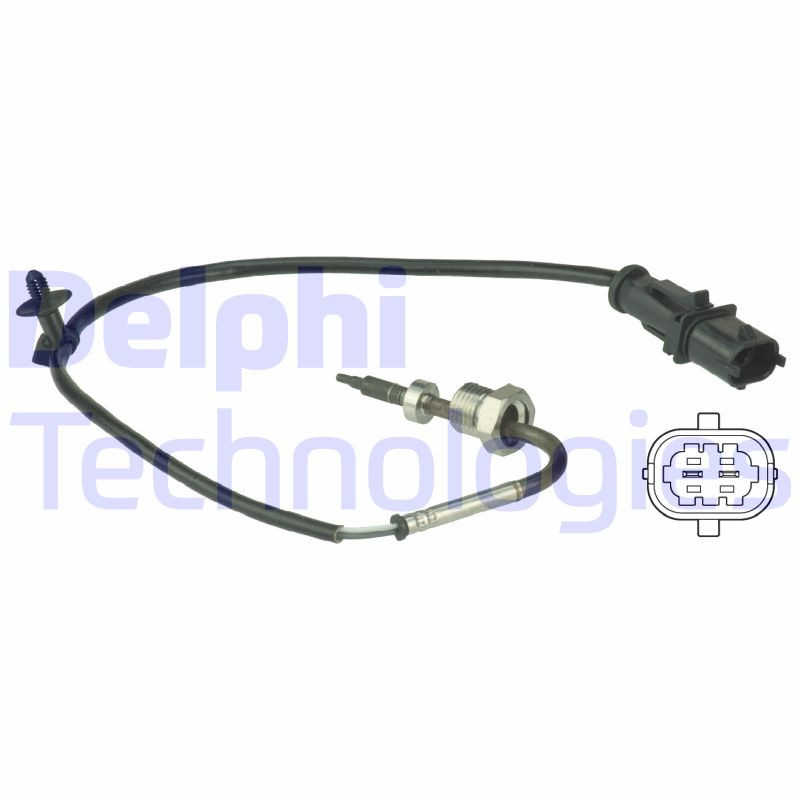DELPHI Sensor, Abgastemperatur