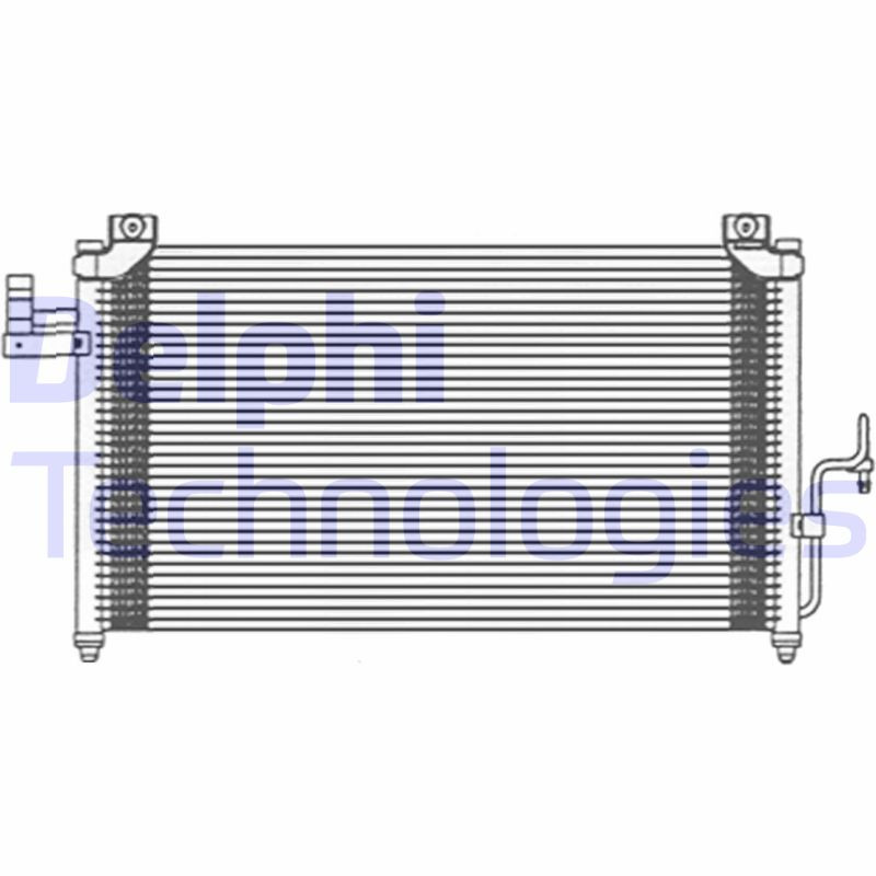 DELPHI Kondensator, Klimaanlage