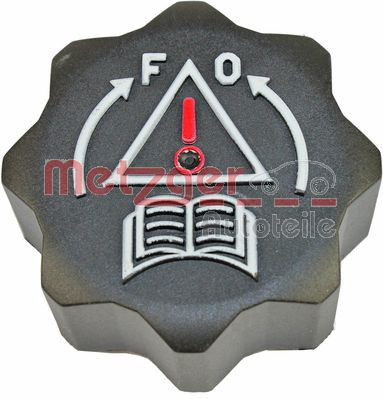 METZGER Verschlussdeckel, Kühlmittelbehälter