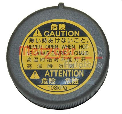 METZGER Verschlussdeckel, Kühlmittelbehälter