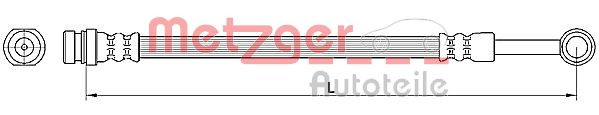 METZGER Bremsschlauch