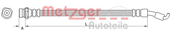 METZGER Bremsschlauch