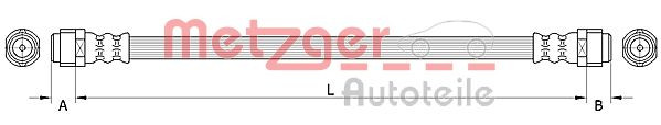 METZGER Bremsschlauch