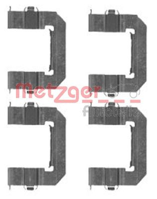 METZGER Zubehörsatz, Scheibenbremsbelag