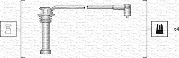 MAGNETI MARELLI Zündleitungssatz