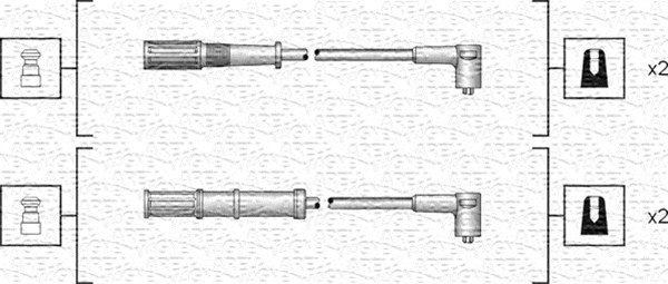 MAGNETI MARELLI Zündleitungssatz