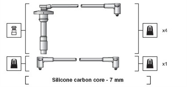 MAGNETI MARELLI Zündleitungssatz