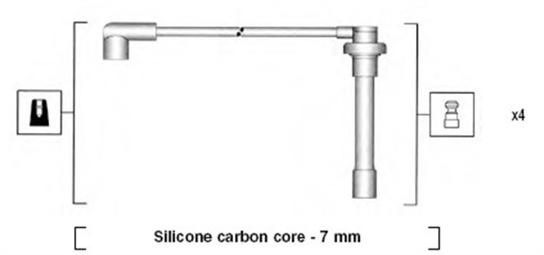 MAGNETI MARELLI Zündleitungssatz