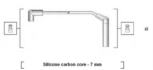 MAGNETI MARELLI Zündleitungssatz