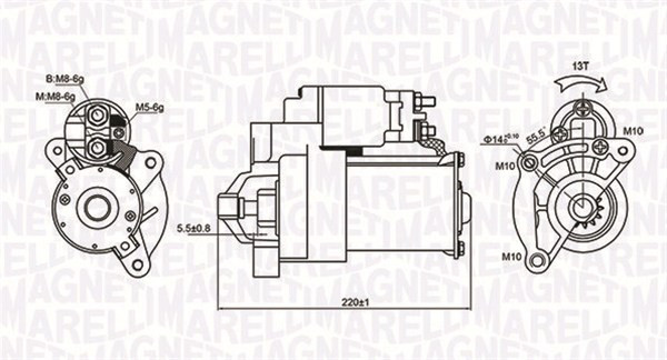 MAGNETI MARELLI Starter