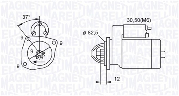 MAGNETI MARELLI Starter