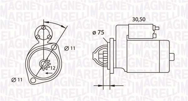 MAGNETI MARELLI Starter