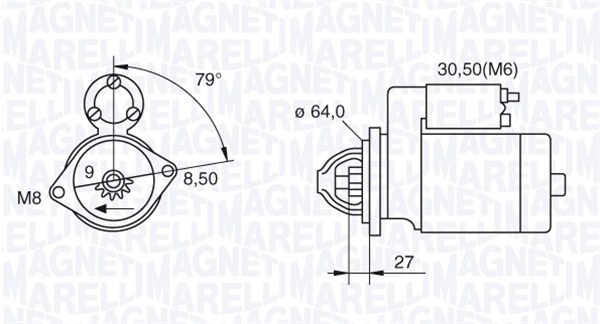 MAGNETI MARELLI Starter