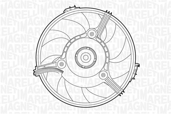 MAGNETI MARELLI Lüfter, Motorkühlung