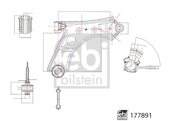 FEBI BILSTEIN Lenker, Radaufhängung