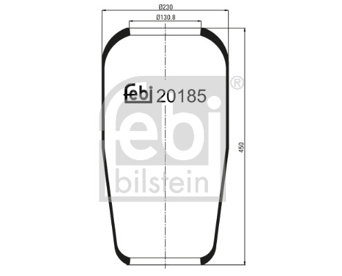 FEBI BILSTEIN Federbalg, Luftfederung