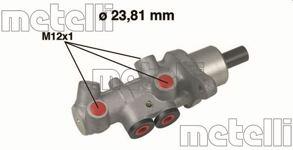 METELLI Hauptbremszylinder METELLI Hauptbremszylinder